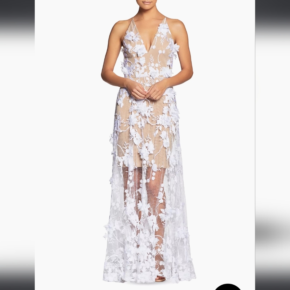 NWT•Dress the Population•Sidney Gown•Small